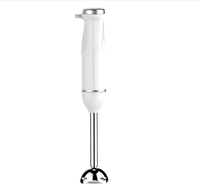 Blender Stick Elektrik Tanpa Kabel 400W Stainless Steel, Pengolah Makanan Bayi, Multifungsi Rumah Tangga