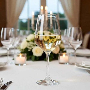 TGYW Lot de 6 verres à vin blanc et rouge de 430 ml, haute qualité, avec logo personnalisable, pour mariage et restaurant - Product Image 4