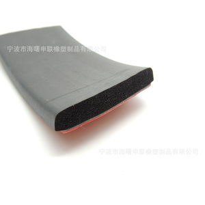 Epdm Flat <b>Rubber</b> <b>Strip</b> 100mm High Temperature Resistance Automotive Sealing - Product Image 4