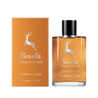 Eau de Cologne légère pour homme 50 ml, parfum d'orange frais longue durée, flacon en verre transparent, parfum masculin, expédition depuis l'entrepôt étranger