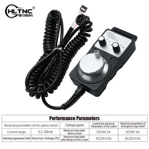 HLTNC เครื่องกำเนิดสัญญาณพัลส์4แกน5V 100มือสำหรับเครื่องแกะสลักศูนย์เครื่องจักร CNC - Product Image 3