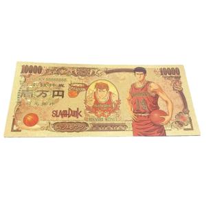 ธนบัตรโลหะที่ระลึกตัวละครอนิ<span class=keywords><strong>เ</strong></span>มะญี่ปุ่นบาส<span class=keywords><strong>เ</strong></span>ก็ตบอล 6 แบบ ซากุรางิ ฮานามิจิ 10,000 <span class=keywords><strong>เ</strong></span>ยน ประดับด้วยทองคำเปลว - Product Image 5