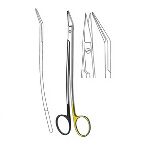 Ciseaux Dean à lame simple 12 cm / 4-3/4 pouces, semi-ébavurés, à lame unique, dentelés, Super Cut TC, ciseaux chirurgicaux médicaux de précision - Product Image 1