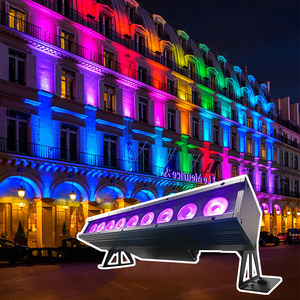 IP65 kablosuz 9*18w su geçirmez pil Led duvar yıkayıcı ışık çubuğu - Product Image 6