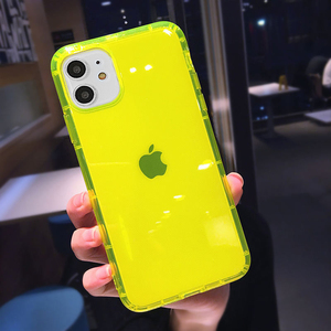 Funda de Teléfono Fluorescente de TPU Resistente a Impactos con Logotipo Personalizado para <span class=keywords><strong>iPhone</strong></span> 11 12 13 14 15 16 Pro Max Xr Xs - Product Image 6