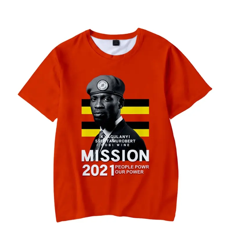 Fabrik freie Design muster Polyester Wahl T-Shirt mit benutzer definierten Druck Logo für Wahlkampf Wahlkampf Werbeartikel