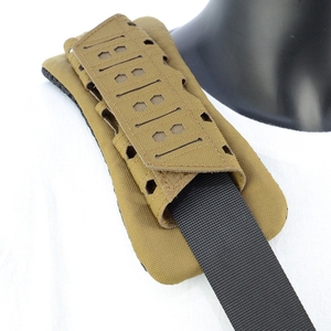 Almohadillas de hombro para chaleco táctico con corte láser de camuflaje personalizadas DFS0304, almohadilla de malla suave para mochila de exterior - Product Image 1