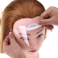 Wanmei 50 pièces/boîte Masque jetable transparent anti-gouttelettes pour les yeux, outils professionnels de coiffure pour salon, masque facial