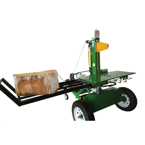 Système de contrôle innovant à deux mains <span class=keywords><strong>Fendeuse</strong></span> de bûches de bois avec élévateur de bloc à câble d'une capacité de 150 kg. - Product Image 1