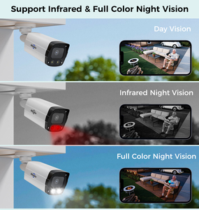 ระบบกล้องวงจรปิด NVR 8 ช่อง แบบกันน้ำ IP67 พร้อมกล้อง 4K 8MP เสียงสองทาง เซ็นเซอร์ CMOS มุมกว้าง บันทึกข้อมูลบนคลาวด์ รุ่น PK-8 - Product Image 5