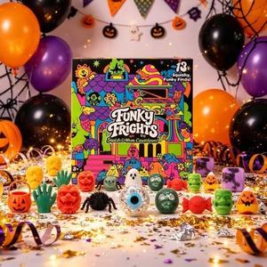   Set Regalo Blind Box Stile Minimalista Moderno con Giocattoli Sensoriali Antistress in Plastica Morbida per il Conto alla Rovescia di 24 Giorni di Halloween 2026 - Product Image 2