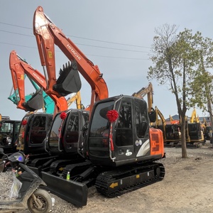 Mini-excavatrice Hitachi ZX60 EX120 EX200-3 d'occasion, poids opérationnel de 1,2 tonne, modèle sur chenilles hydrauliques, godet de terrassement d'une capacité de 0,12 m³ - Product Image 2