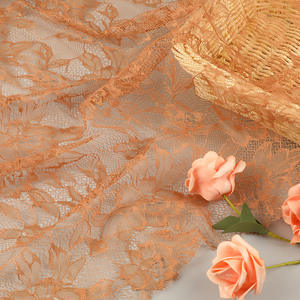 المصنع ينتج نوعًا جديدًا من قماش الدانتيل للمنسوجات المنزلية وحفلات الزفاف، قماش دانتيل سادة الأكثر مبيعًا - Product Image 4