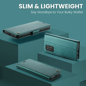 Étui portefeuille magnétique en cuir <span class=keywords><strong>R20</strong></span> pour Samsung Galaxy A73, nouvelle arrivée de luxe, étui à rabat avec béquille pour Samsung A73, étuis de type livre - Product Image 3