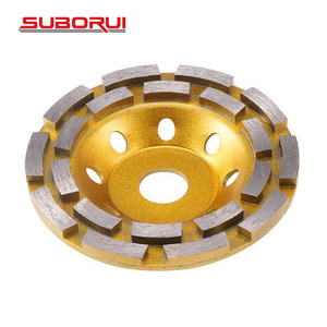 ล้อแก้วเพชรขนาด5นิ้วขนาด125มม. สำหรับหินแกรนิตคอนกรีตโรงงาน suborui - Product Image 4