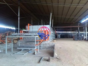 Máquina Secadora de Rodillos para Chapa de Madera / Capacidad de Secado de 80 m³ por Día / Máquina Secadora de Rodillos de Chapa de Madera de Dos Niveles y Cuatro Secciones - Product Image 2