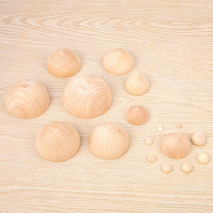YC OEM unvollendete Holz Halbkreis für DIY Art Castle Block pädagogische Holz Harf Ball Handwerk für Kinder - Product Image 6