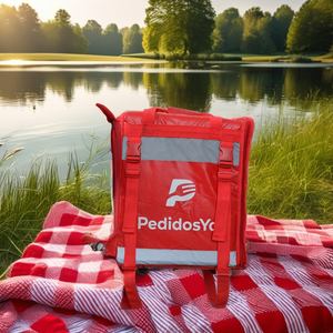 NB favour กระเป๋าเป้<span class=keywords><strong>ส</strong></span>ะพายหลังเก็บความร้อนได้เยอะพับเก็บได้กระเป๋าเป้เก็บความเย็นสำหรับนำออกไปรับประทานอาหารร้อนเย็น - Product Image 3