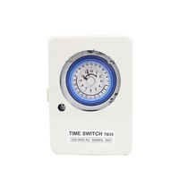 20A TB35 24 stunde timer schalter 220V volt straße licht mit batterie 3 phase timer schalter relais