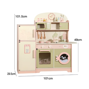 Set <span class=keywords><strong>Cucina</strong></span> Giocattolo in Legno Personalizzabile Unisex, Giocattoli Educativi per Bambini, Mini <span class=keywords><strong>Cucina</strong></span> Fai-da-Te per Bambini in Età Prescolare - Product Image 6