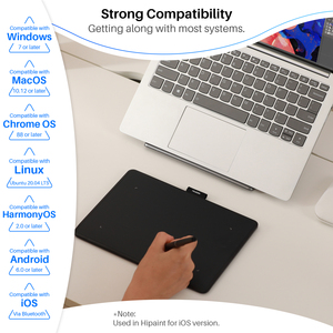 Inspiroy Frego S 8192レベル5080 LPIワイヤレスグラフィックタブレットデザイナーバッテリーフリーペングラフィックデジタルアート描画タブレット - Product Image 5