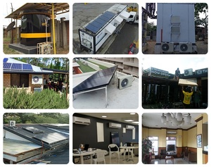 เครื่องปรับอากาศพลังงานแสงอาทิตย์แบบไฮบริดพกพา 36000 บีทียู สำหรับใช้งานนอกระบบ - Product Image 5