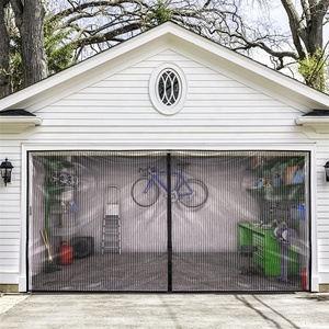 Schermo magnetico della porta del Garage per lo schermo resistente della rete del Garage della maglia 16x7FT del Garage di <span class=keywords><strong>2</strong></span> automobili - Product Image 2