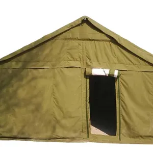 Penjualan laris tenda katun hangat dan tebal tahan air hijau besar luar ruangan