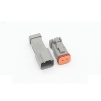 Connecteur Électrique Automobile Étanche DT04P/06S 2P, Ensemble de Prises Mâle-Femelle pour Faisceau de Câblage de Capteur de Voiture et Modification de Véhicule