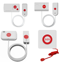 Système d'Appel Infirmier Sans Fil JT pour Clinique, Etablissement de Soins, Hôpital, Soignants - Bouton d'Appel d'Urgence SOS Étanche