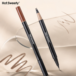 Crayon à sourcils double embout marque privée, pointe fine microblading, waterproof, longue tenue, pour un remplissage et un façonnage naturels - Product Image 6