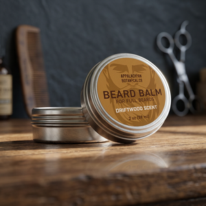 Bálsamo Orgánico para Barba Appalachian Botanical Co, 2 Oz, Aroma a Madera Flotante, Fijación Media, Aspecto Natural para Barbas Abundantes - Product Image 3