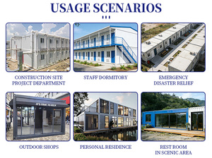 Casa Prefabbricata di Lusso Modulare Portatile in Acciaio, Mini Casa Container per Ufficio o Camera da Letto - Product Image 5