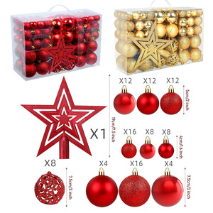 Boîte cadeau portable, décorations de Noël en plastique, ornements suspendus pour sapin de Noël, décorations pour fêtes de fin d'année à la maison, vente en gros - Product Image 2