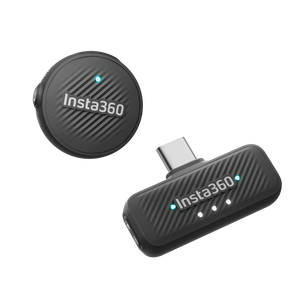 ไมโครโฟน Insta360 Mic Air Transmitter สำหรับกล้อง X5 Ace Pro 2 X4 - ไมโครโฟนแบบหนีบปกเสื้อพร้อมระบบตัดเสียงรบกวนแบบไร้สาย - Product Image 2