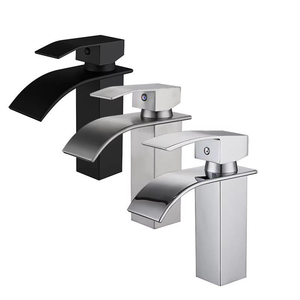 Grifos de Lavabo de Lujo de Nuevo Diseño, Grifo Monomando para Baño, Grifos de <span class=keywords><strong>Cascada</strong></span> Saludables para Lavabo - Product Image 5