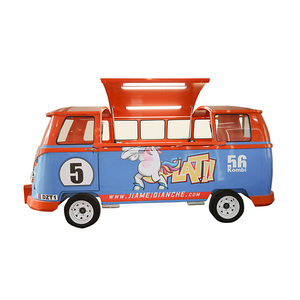 Customized Mobile Food Truck Street Ice Cartoon Style <b>Small</b> Size Food Truck - Product Image 2