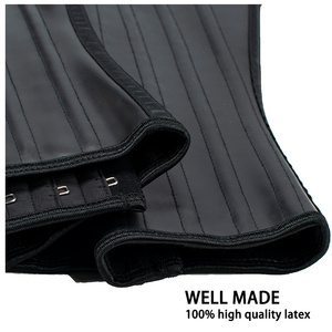 Faja de control de barriga delgada <span class=keywords><strong>para</strong></span> entrenamiento de cintura deshuesada de látex y acero 100% de alta calidad <span class=keywords><strong>para</strong></span> Tallas grandes - Product Image 6