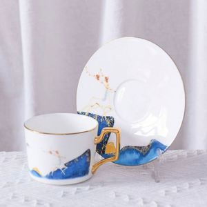 Juego de Tazas y Platos para Bebidas Estilo Europeo, Taza de Café de Cerámica, Regalos Especiales al por Mayor - Product Image 4