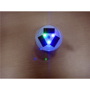 XRF Solar Powered Rotating <b>Display</b> Stand 100x100x44mm For Jewelry Watches Valuables ABS Material Model XRF-002 - Product Image 1