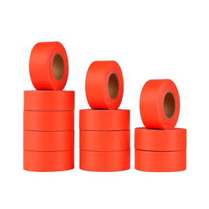 2 ''* 50m 높은 가시성 크리스마스 트리 일반 블루 하이킹 캠핑 리본 트레일 마킹 플래그 테이프 - Product Image 4