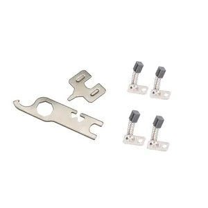 2 Pairs KLLGA Carbon Brush Wrench Set Nail <b>Drill</b> Handpiece SUN <b>Mini</b> 65W 220V Dual-end Manicure <b>Drill</b> Accessory Replacement Part - Product Image 1