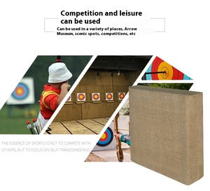 Mục tiêu cỏ bắn cung vuông để bắn nỏ cho cảnh tường thông số kỹ thuật tùy chọn cho thực hành mục tiêu mũi tên vuông - Product Image 6