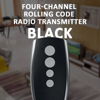 Télécommande universelle duplicatrice YE2141 pour portail, 4 boutons, 433,92 MHz, en ABS, pour porte de garage et de voiture