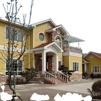 Villa à prix d'usine, villas préfabriquées en acier haut de gamme, maisons à plusieurs étages pour hôtels/jardins, fabricant direct