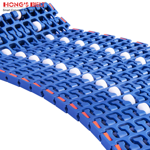 Hongsbelt HS-300C Con lăn Top Modular băng tải cho hộp vận chuyển và xử lý - Product Image 5