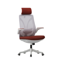 Chaise de meuble/chaise de bureau rotative en maille d'ordinateur avec appui-tête chaise de bureau en maille avec Support lombaire réglable