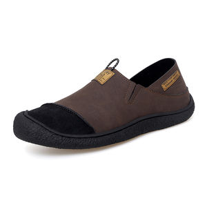 Grande taille 38-48 Mocassins artisanaux semi-collés + cousus sans décollement pour hommes - Product Image 6