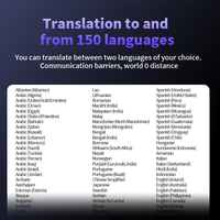 Écouteurs de traduction semi intra-auriculaires VORMOR V15 – Traducteur sans fil en temps réel pour 150 langues