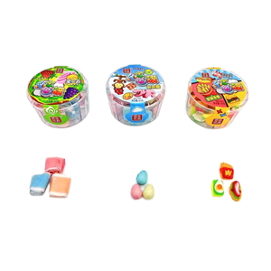Goma de mascar suave con sabor a fruta enlatada para niños Explosión de celebridades de red ácida para el disfrute del ocio familiar recubierto - Product Image 4